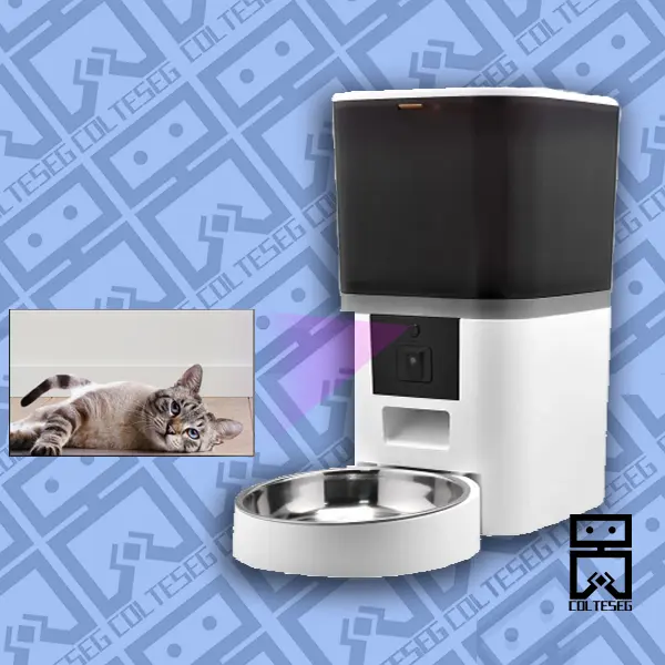 Dispensador WiFi de comida para mascotas